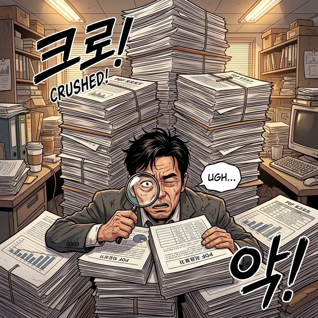 Scene 1: PDF Overload