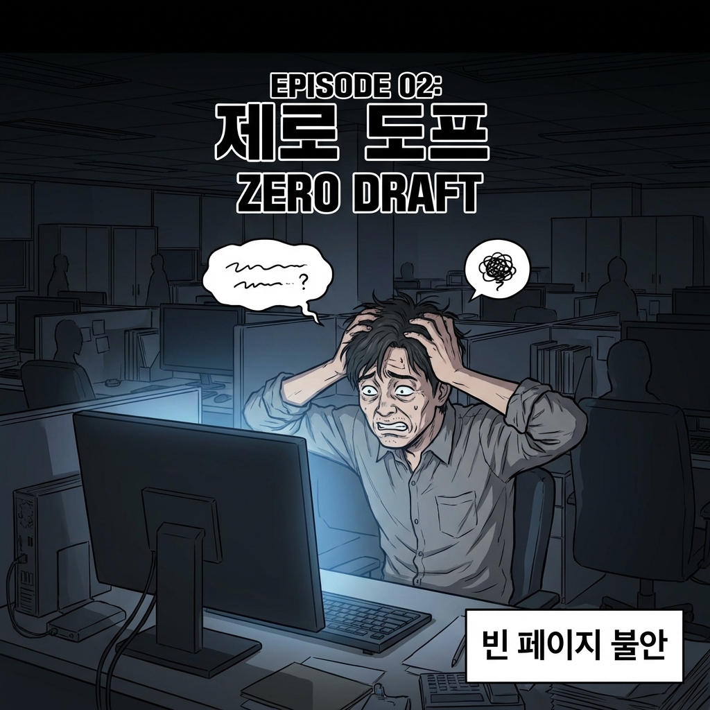 Scene 1: Blank Page Anxiety