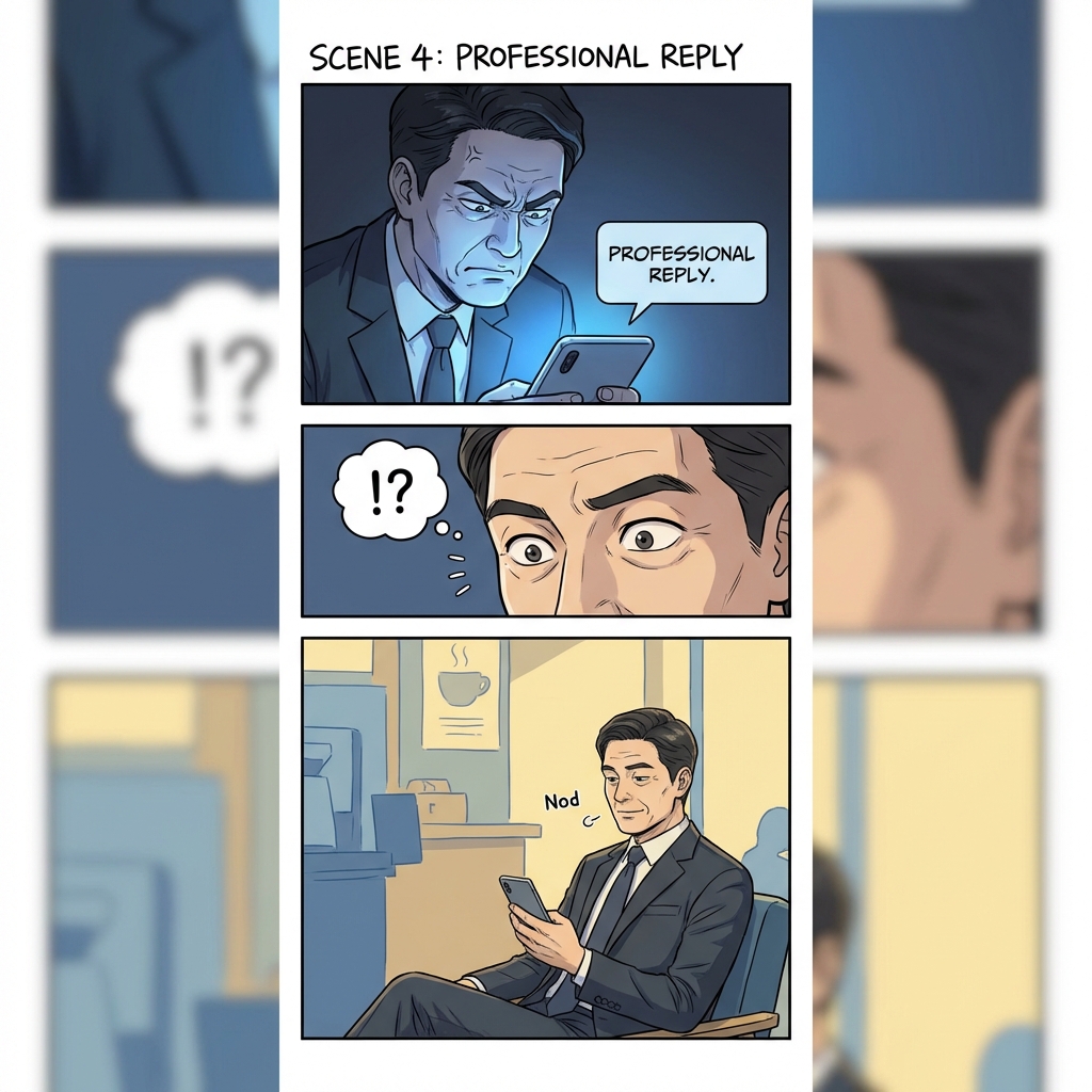 Scene 4: Client Clam Down