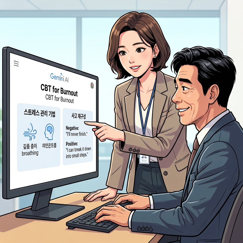 Scene 3: AI CBT Session