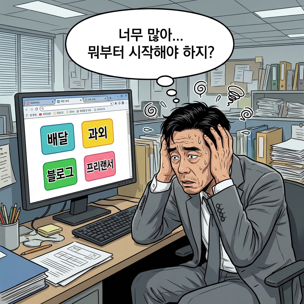 Scene 2: Side Hustle Confusion