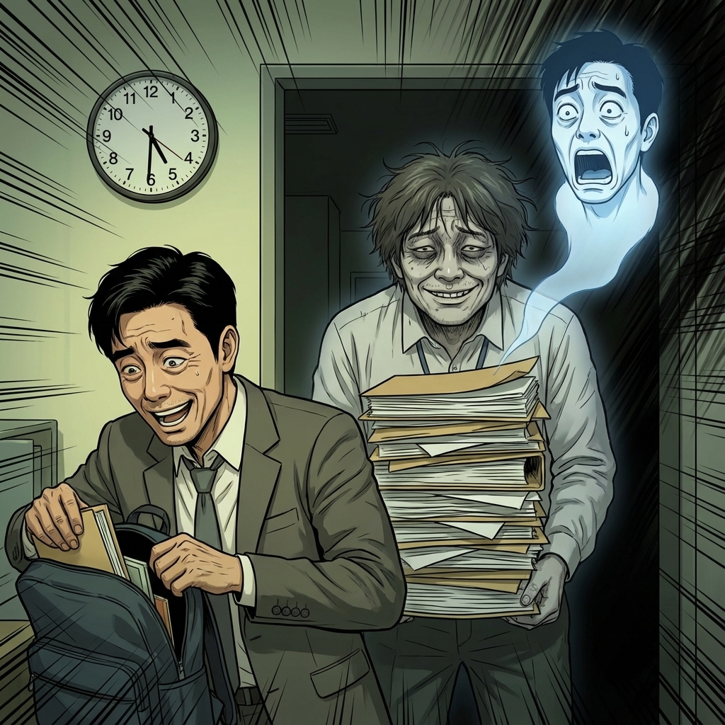 퇴근 10분 전 공포의 시작