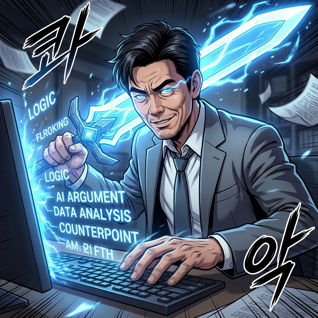 AI 논리의 검으로 무장한 김부장