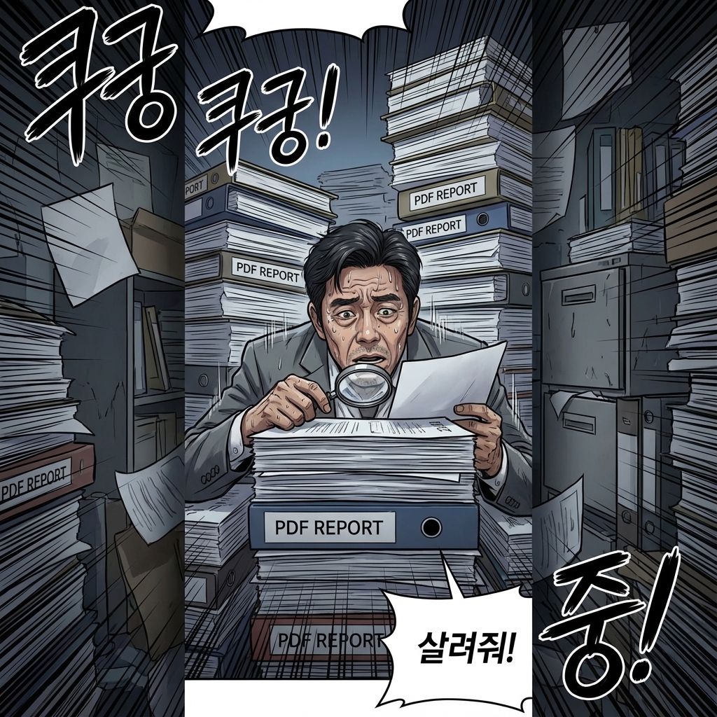 PDF 지옥에 빠진 김부장