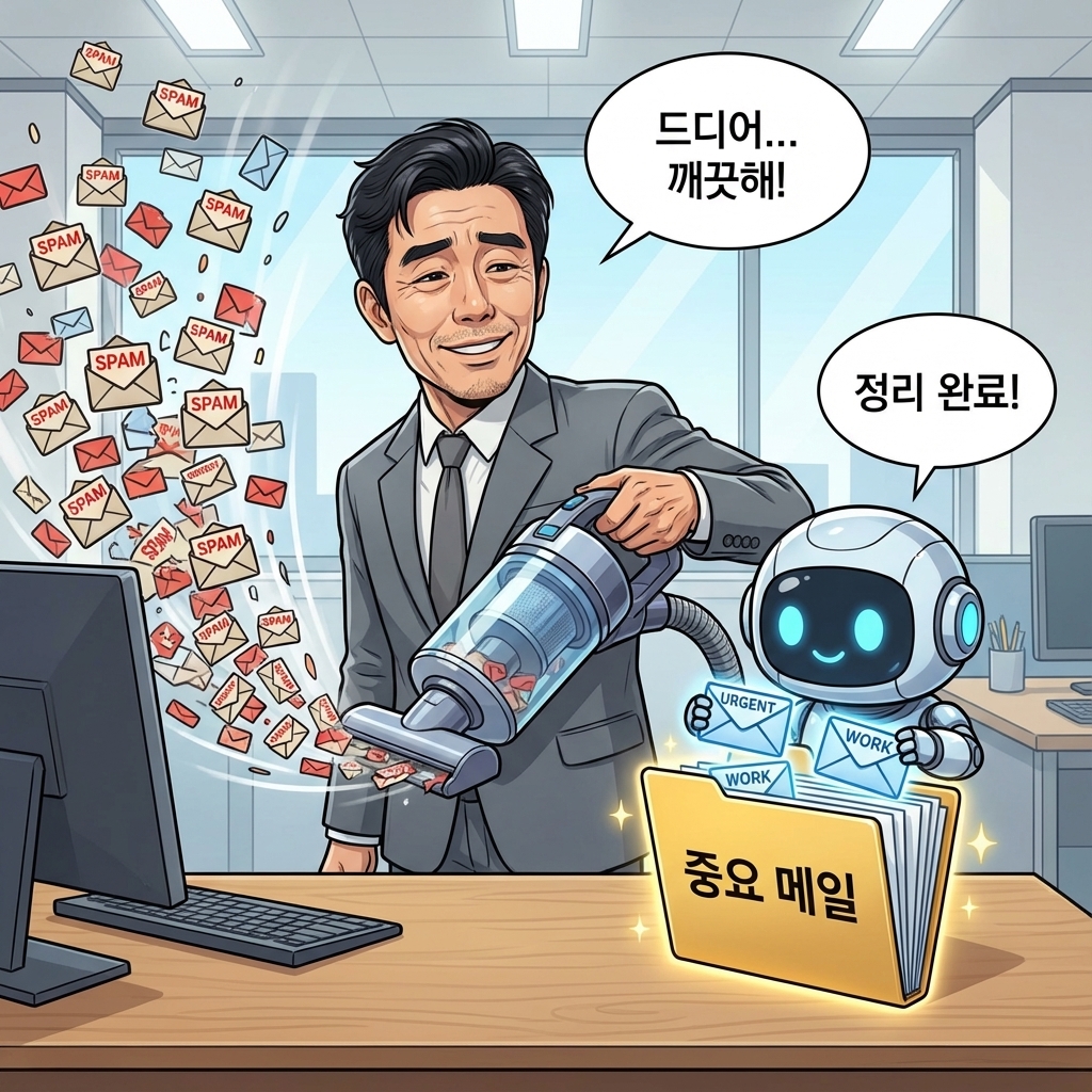 이메일 청소기 김부장